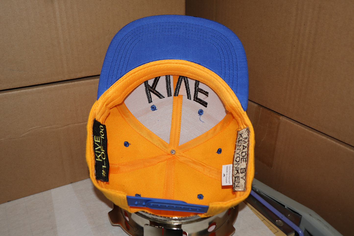 Kive Snapback Collectors Edition (First 1 - 100) W/ Serial Number Patch