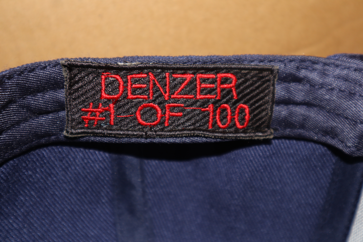DENZER Snapback Collectors Edition (First 1 - 100) W/ Serial Number Patch