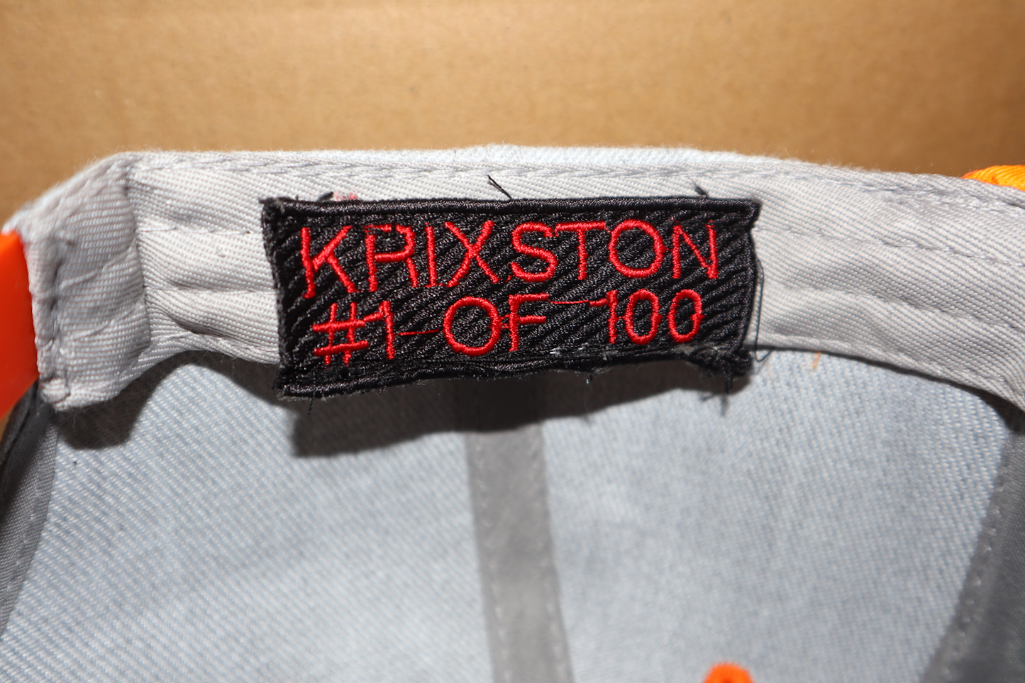 KRIXSTON Snapback Collectors Edition (First 1 - 100) W/ Serial Number Patch