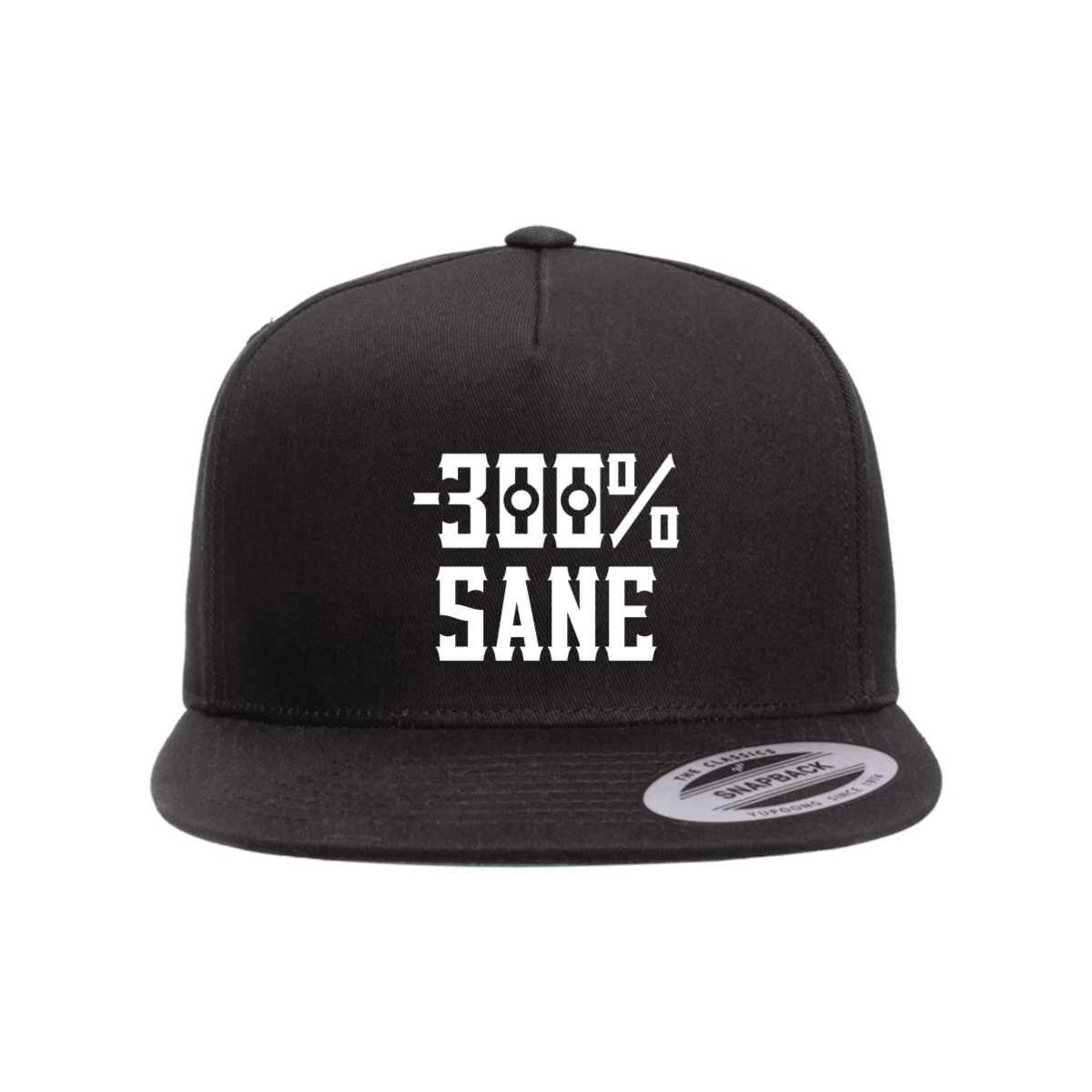 Custom -300% SANE Snapback Hat