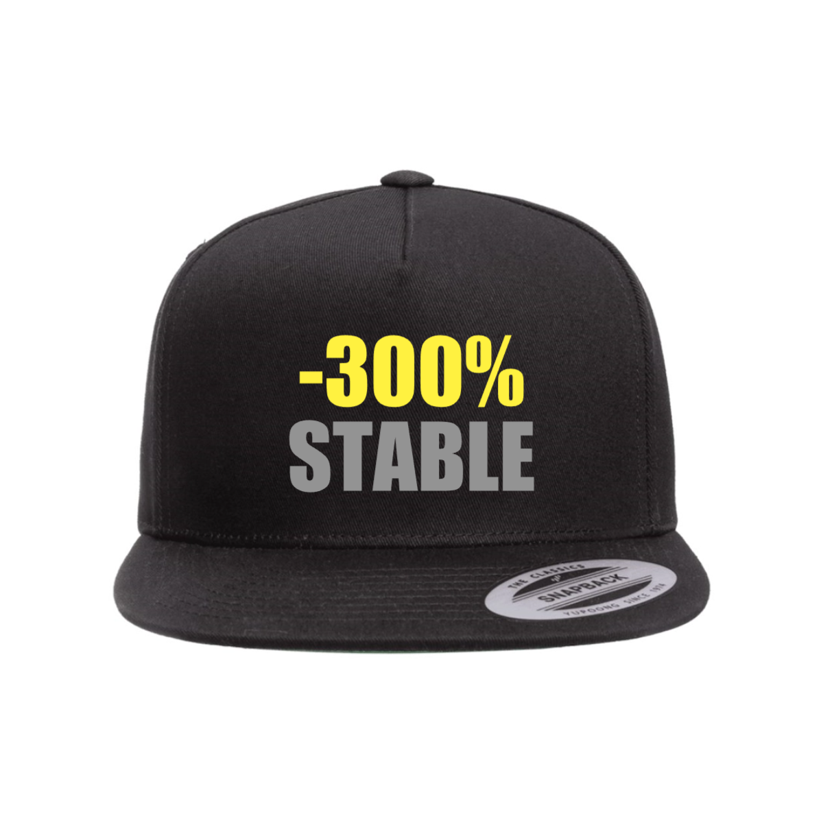 Custom -300% STABLE Snapback Hat