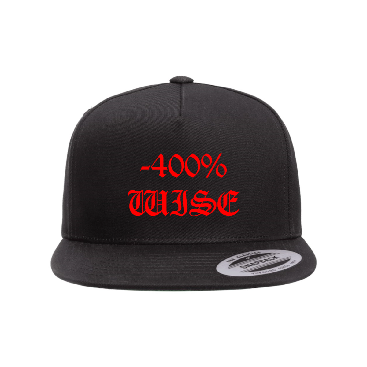 Custom -400% WISE Snapback Hat