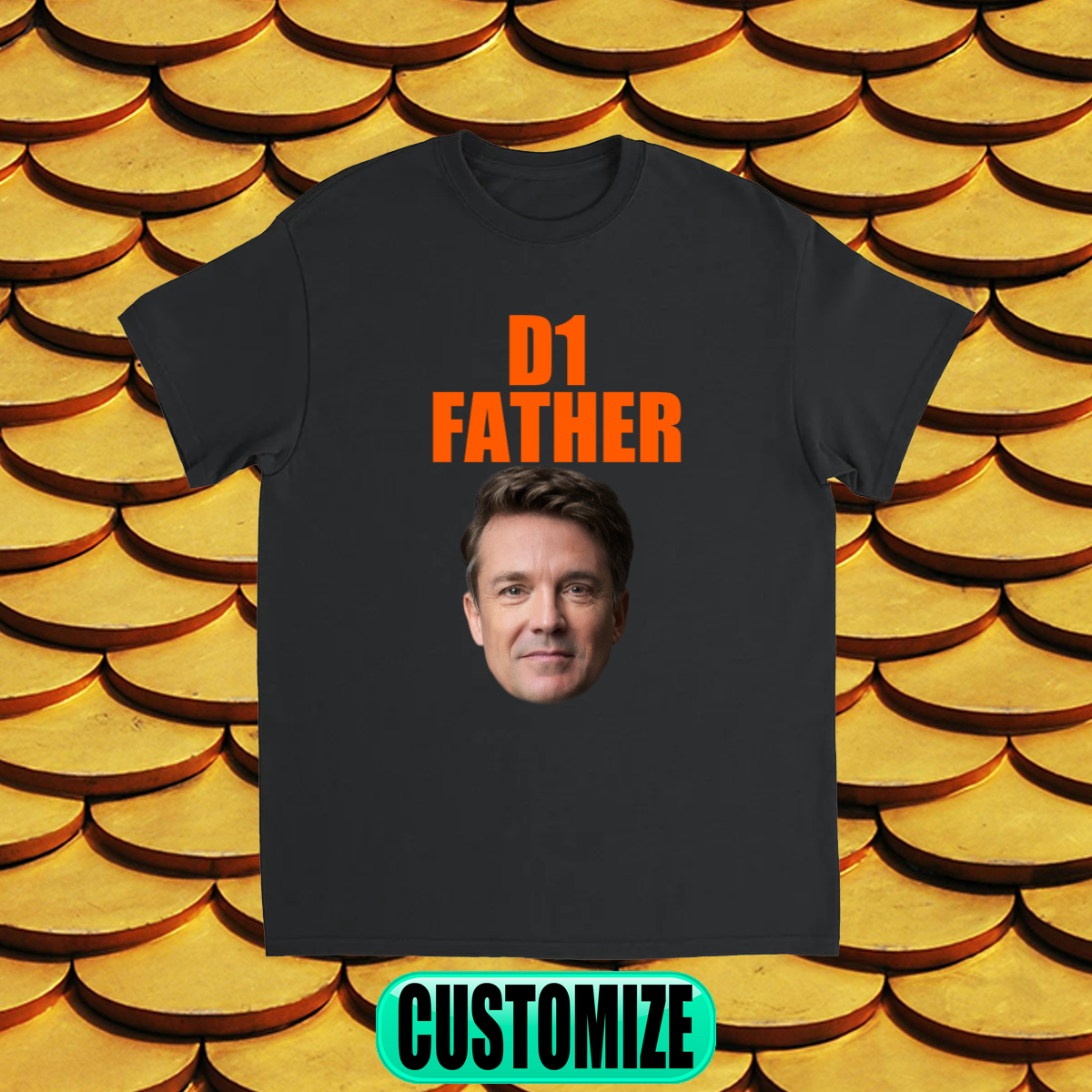 CUSTOM D1 FATHER T-SHIRT