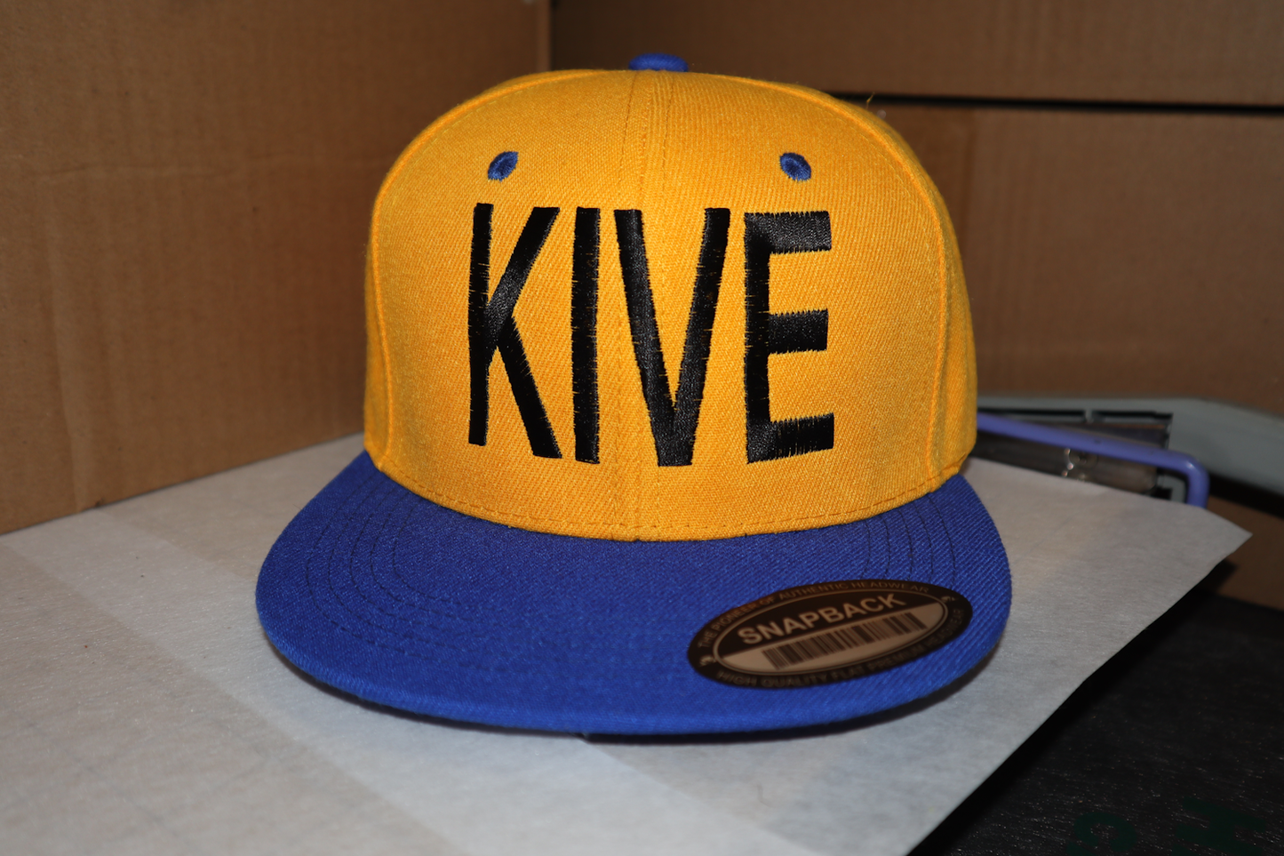Kive Snapback Collectors Edition (First 1 - 100) W/ Serial Number Patch