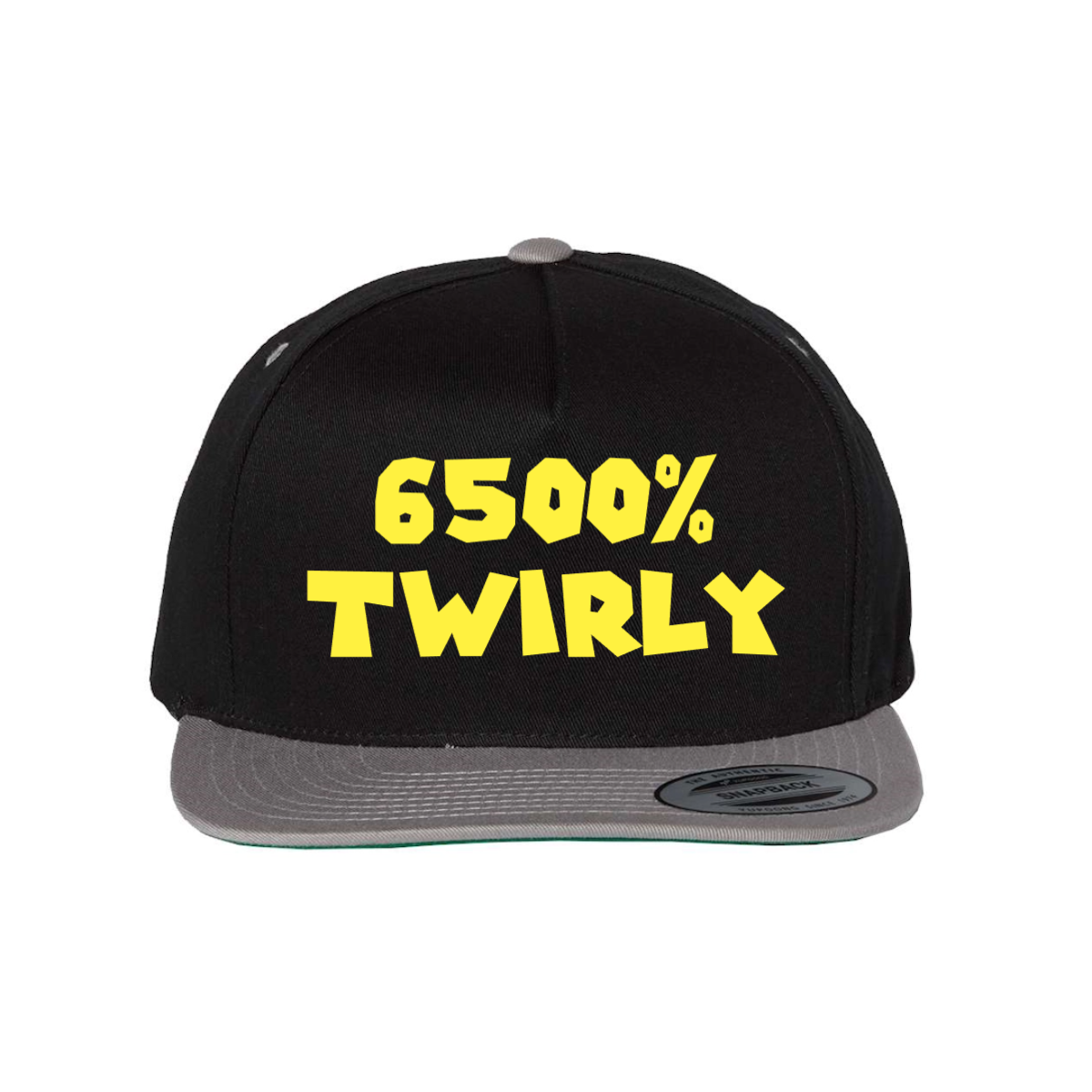 Custom 6500% TWIRLY Snapback Hat