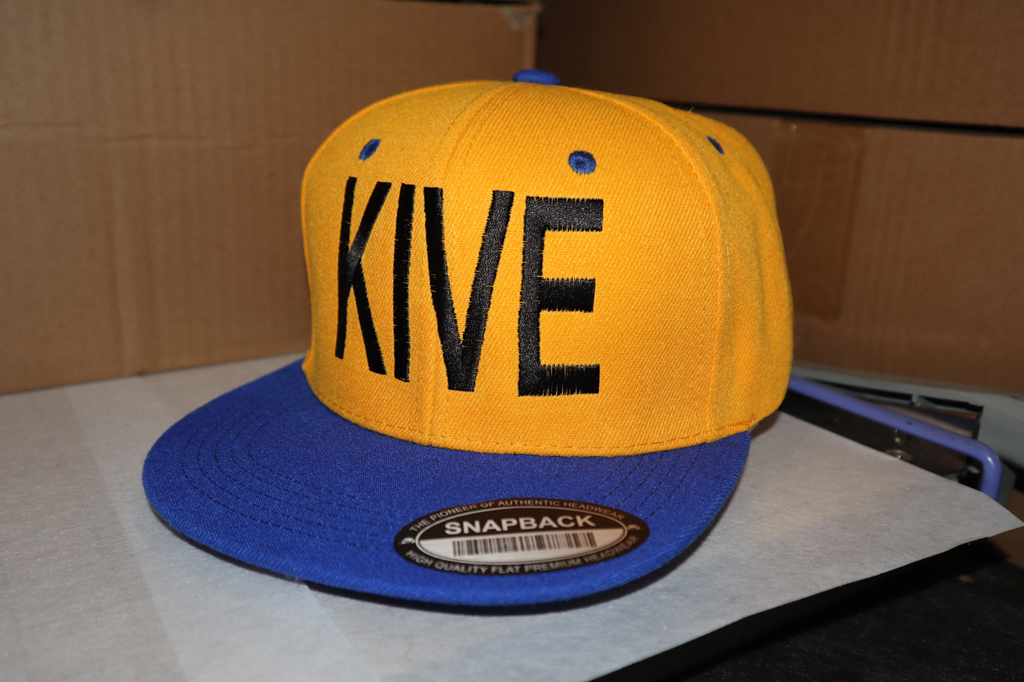 Kive Snapback Collectors Edition (First 1 - 100) W/ Serial Number Patch