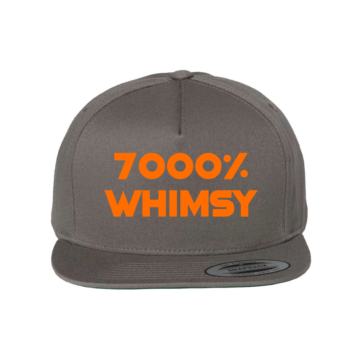 Custom 7000% WHIMSY Snapback Hat