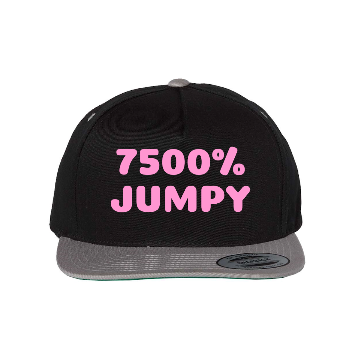 Custom 7500% JUMPY Snapback Hat