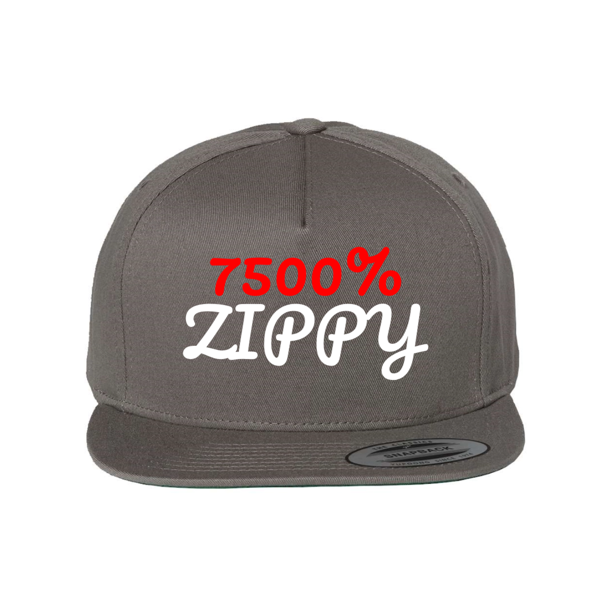 Custom 7500% ZIPPY Snapback Hat