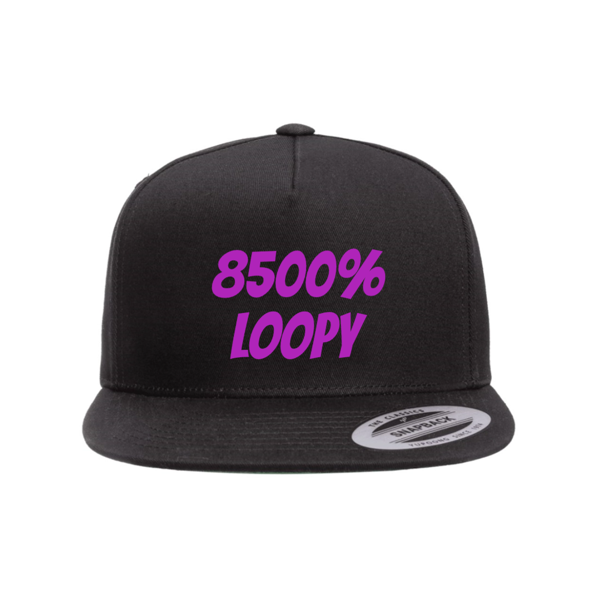 Custom 8500% LOOPY Snapback Hat