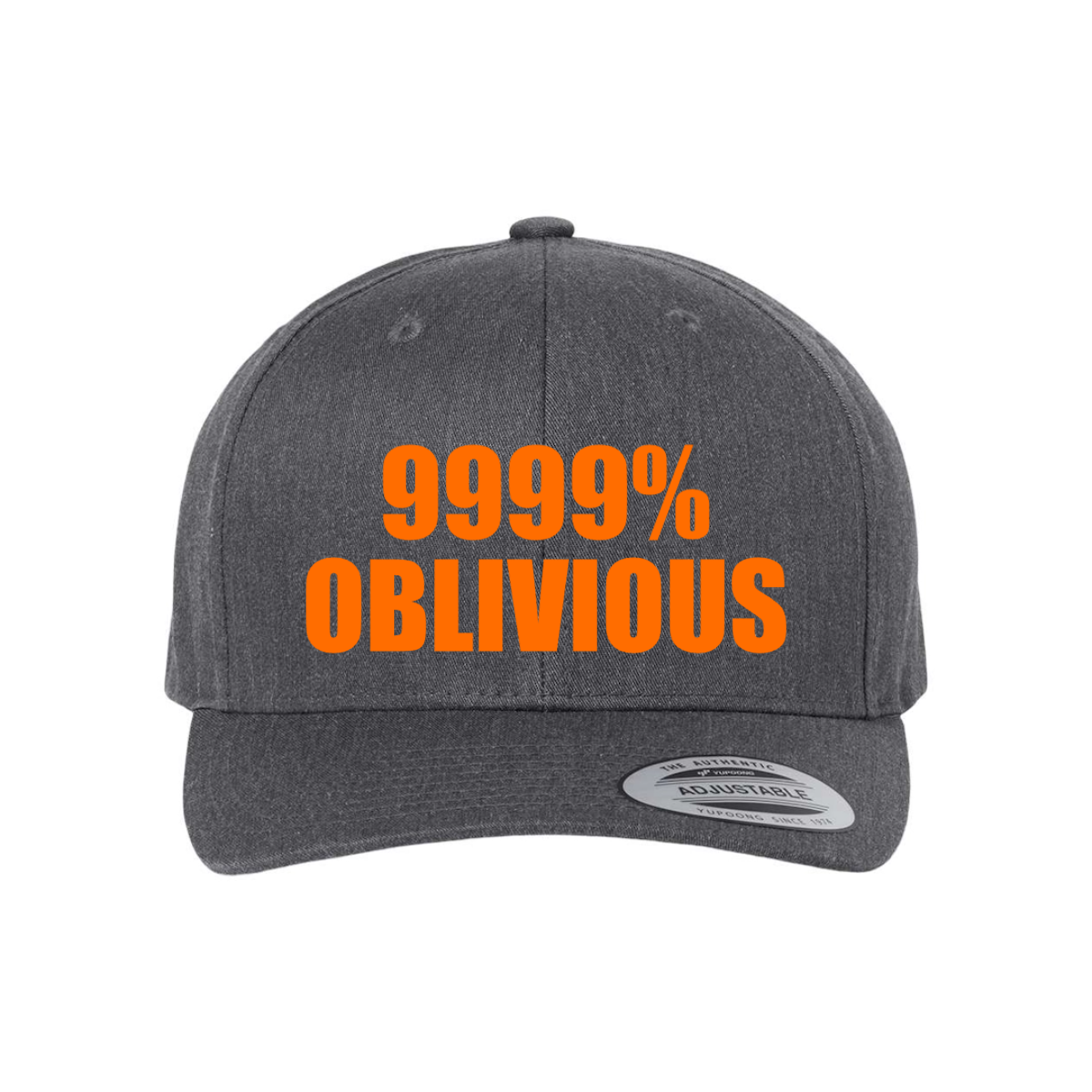 Custom 9999% OBLIVIOUS Snapback Hat