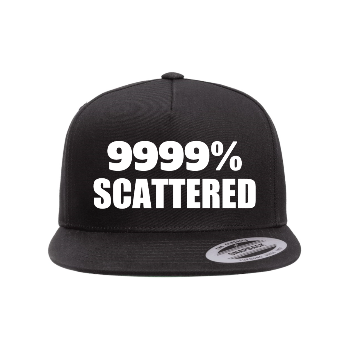 Custom 9999% SCATTERED Snapback Hat