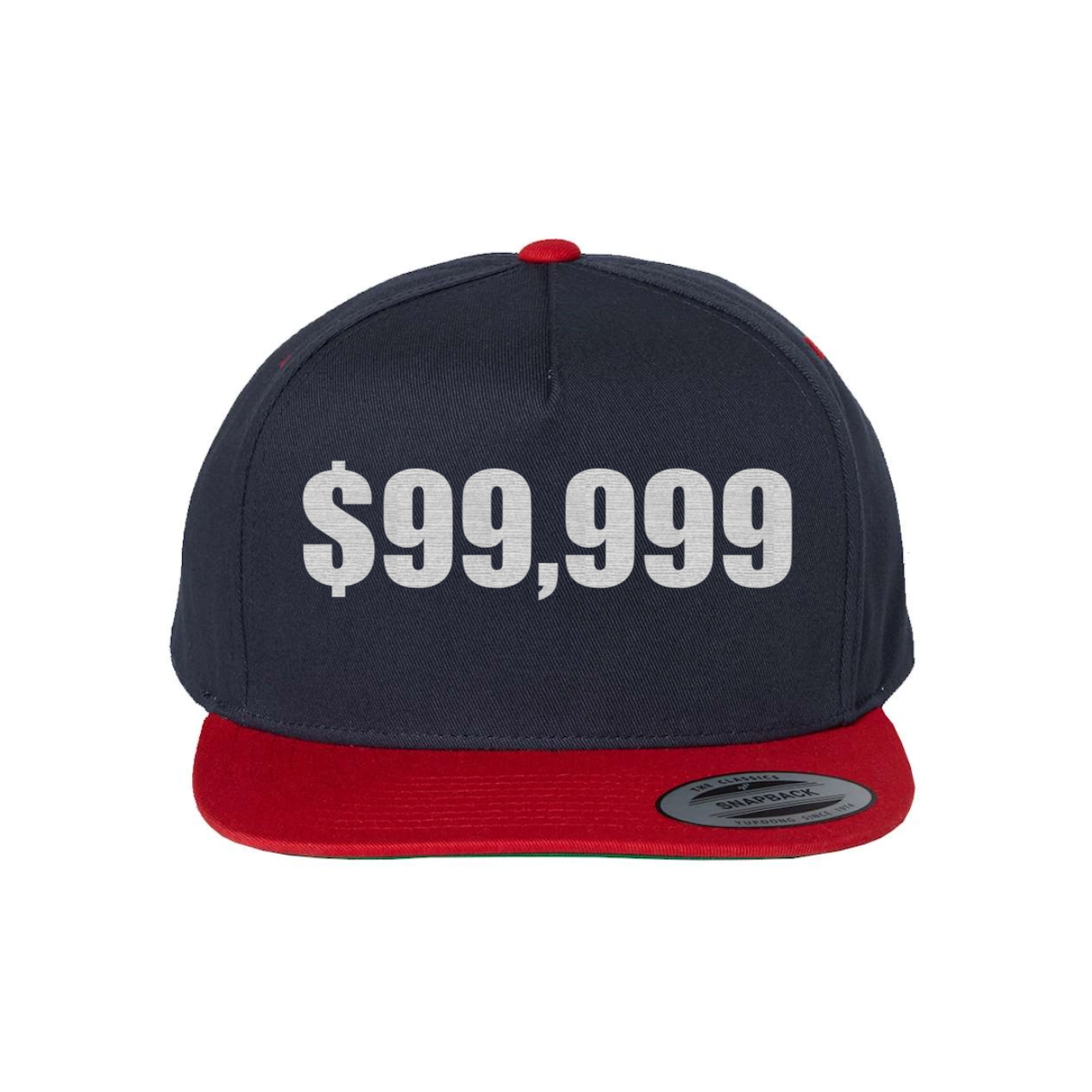 Custom $99,999 Snapback Hat