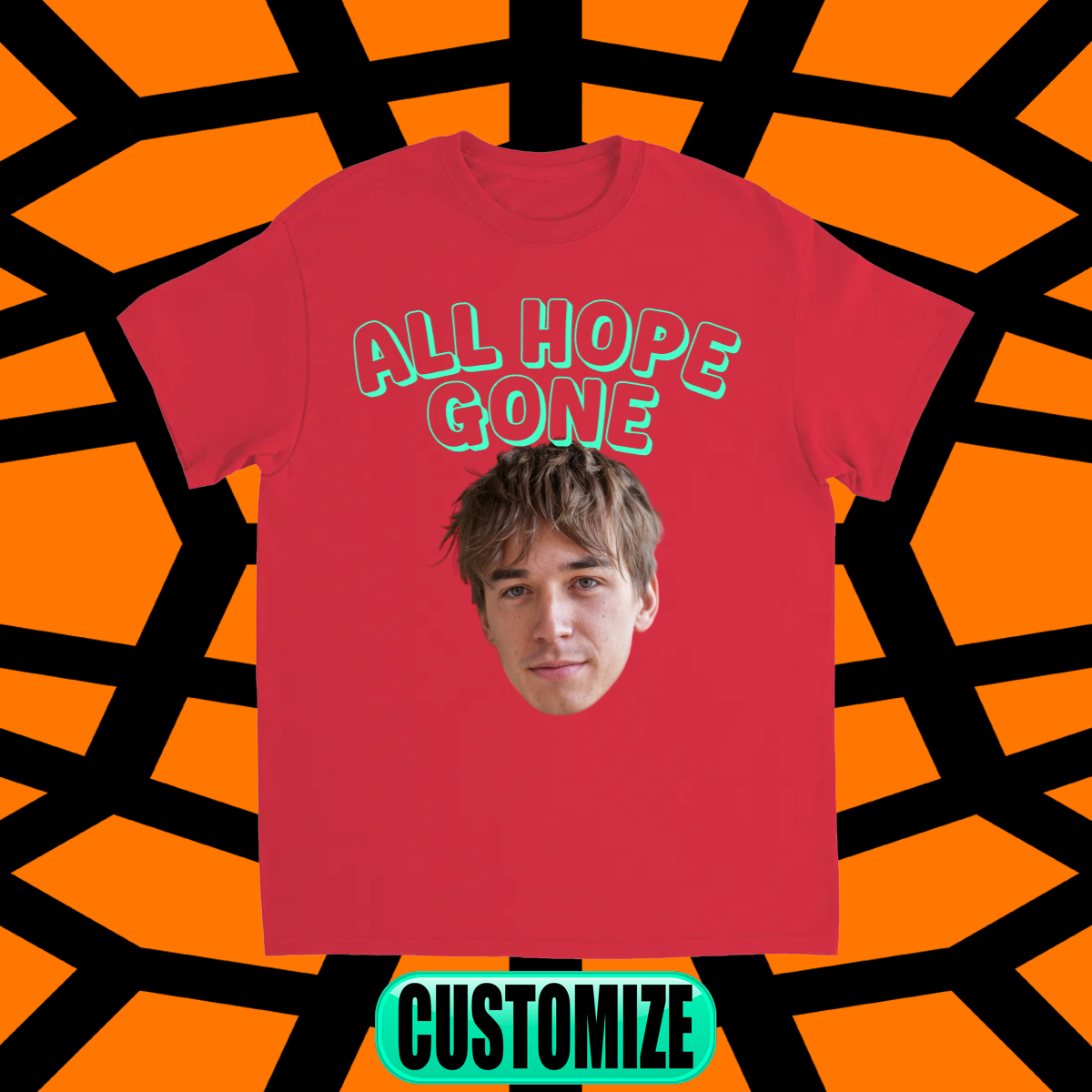 CUSTOM ALL HOPE GONE T-SHIRT
