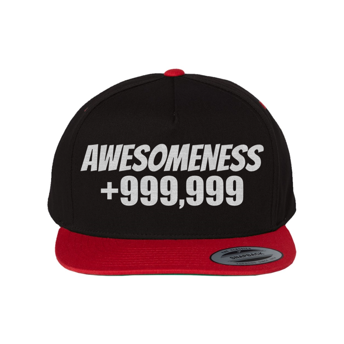 Custom Awesomeness +999,999 Snapback Hat