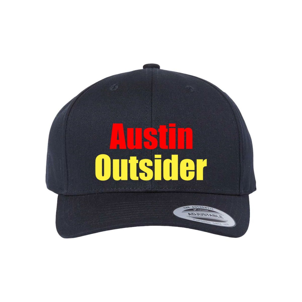 Custom Austin Outsider snapback hat