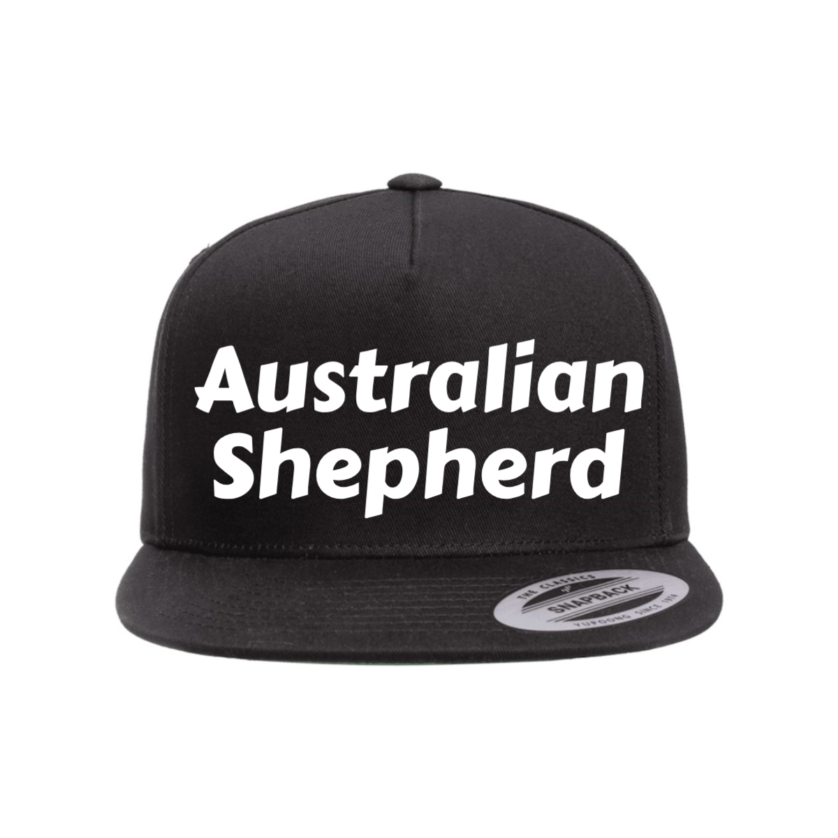 Custom Australian Shepherd Snapback Hat