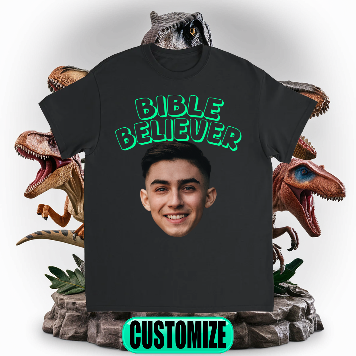 CUSTOM BIBLE BELIEVER T-SHIRT