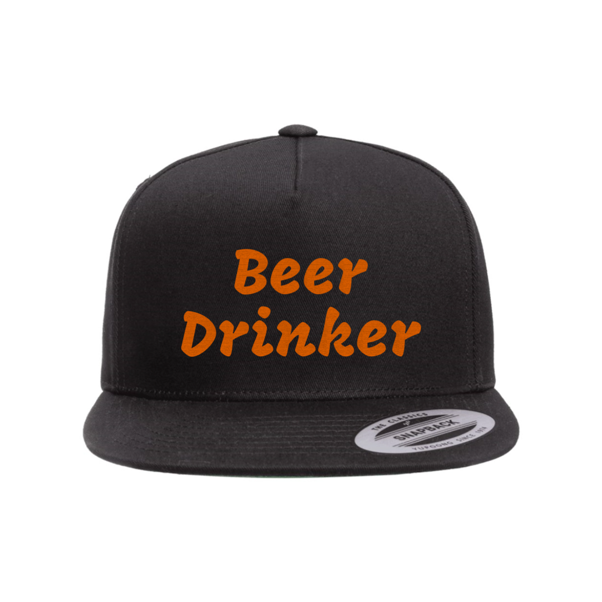 Custom Beer Drinker Snapback hat