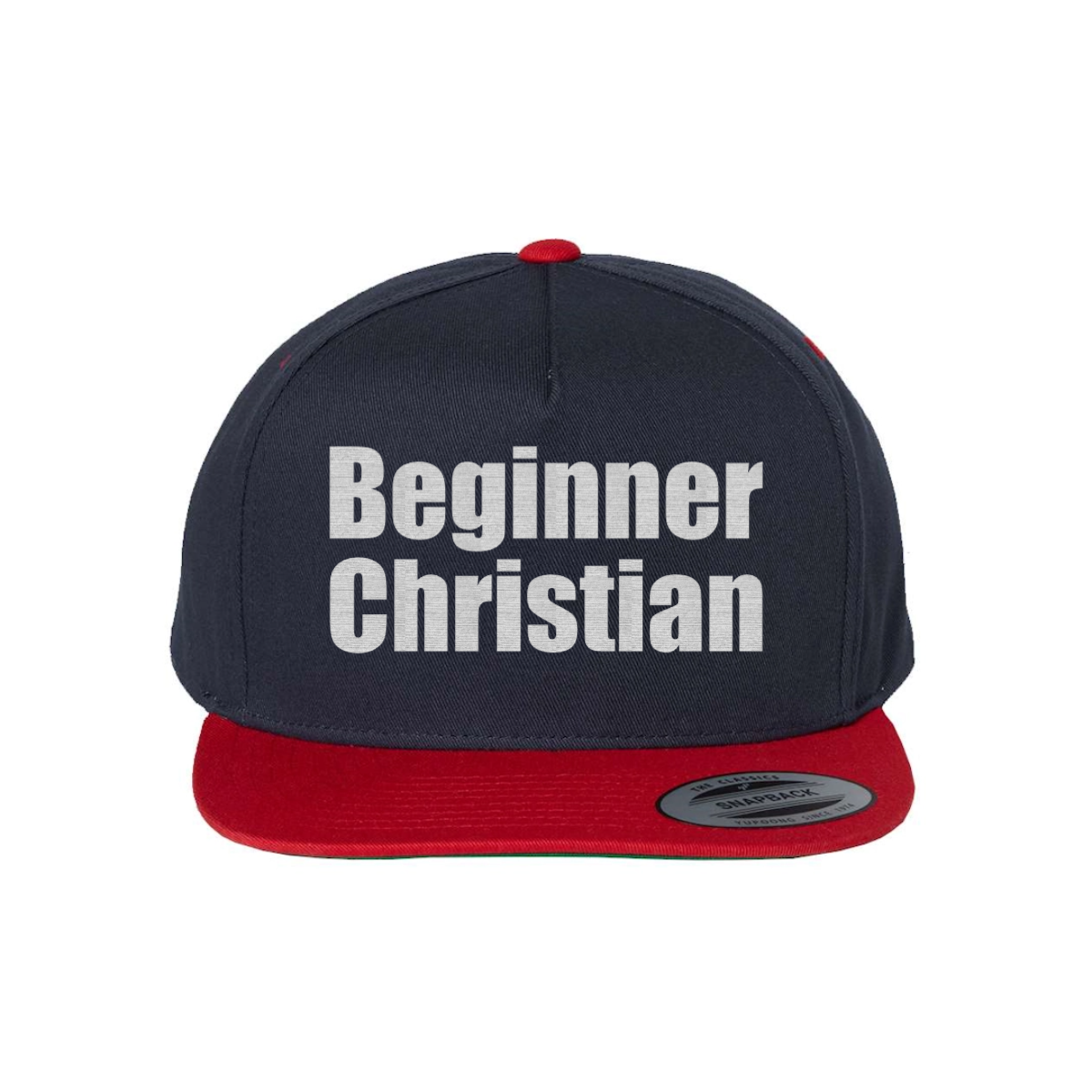 Custom Beginner Christian Snapback Hat