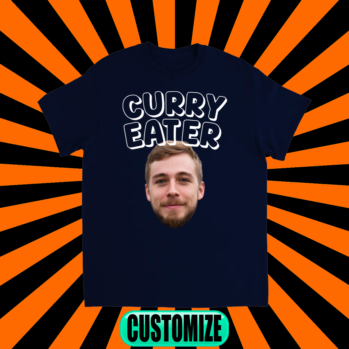 CUSTOM CURRY EATER T-SHIRT