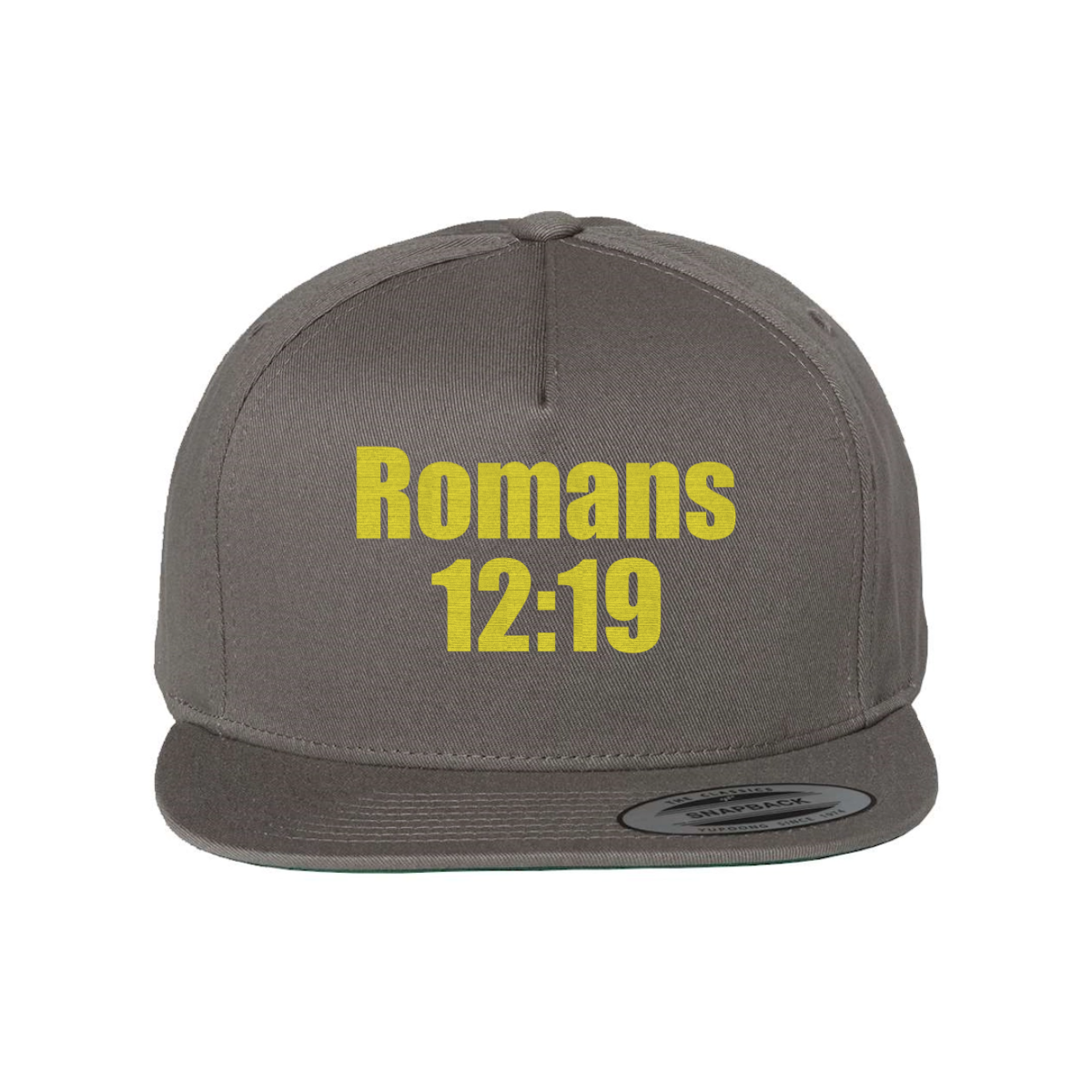 Custom Romans 12:19 Snapback Hat