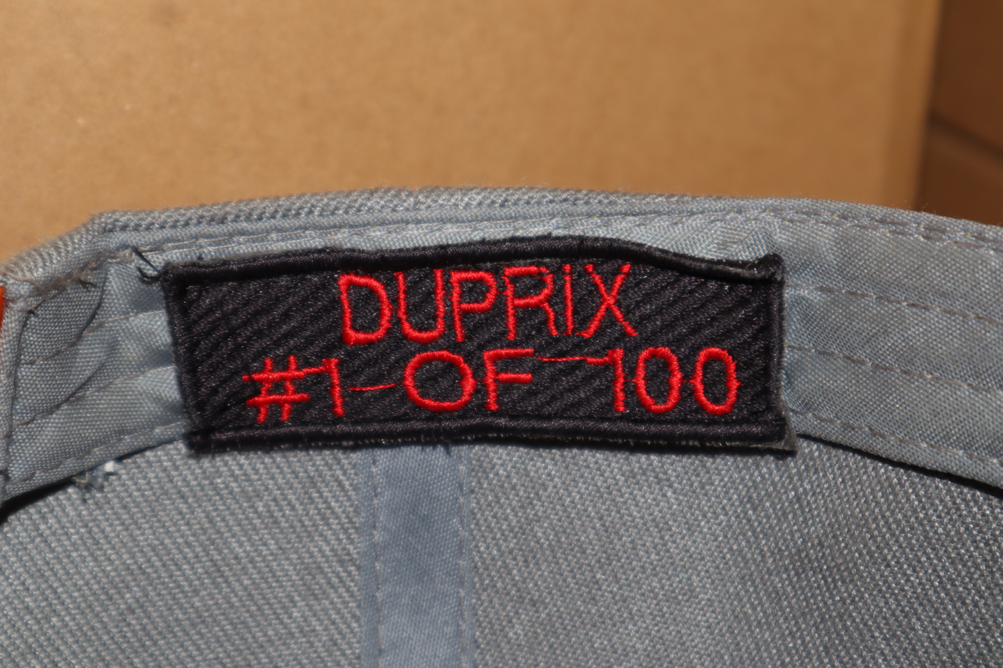 Duprix Snapback Collectors Edition (First 1 - 100) W/ Serial Number Patch