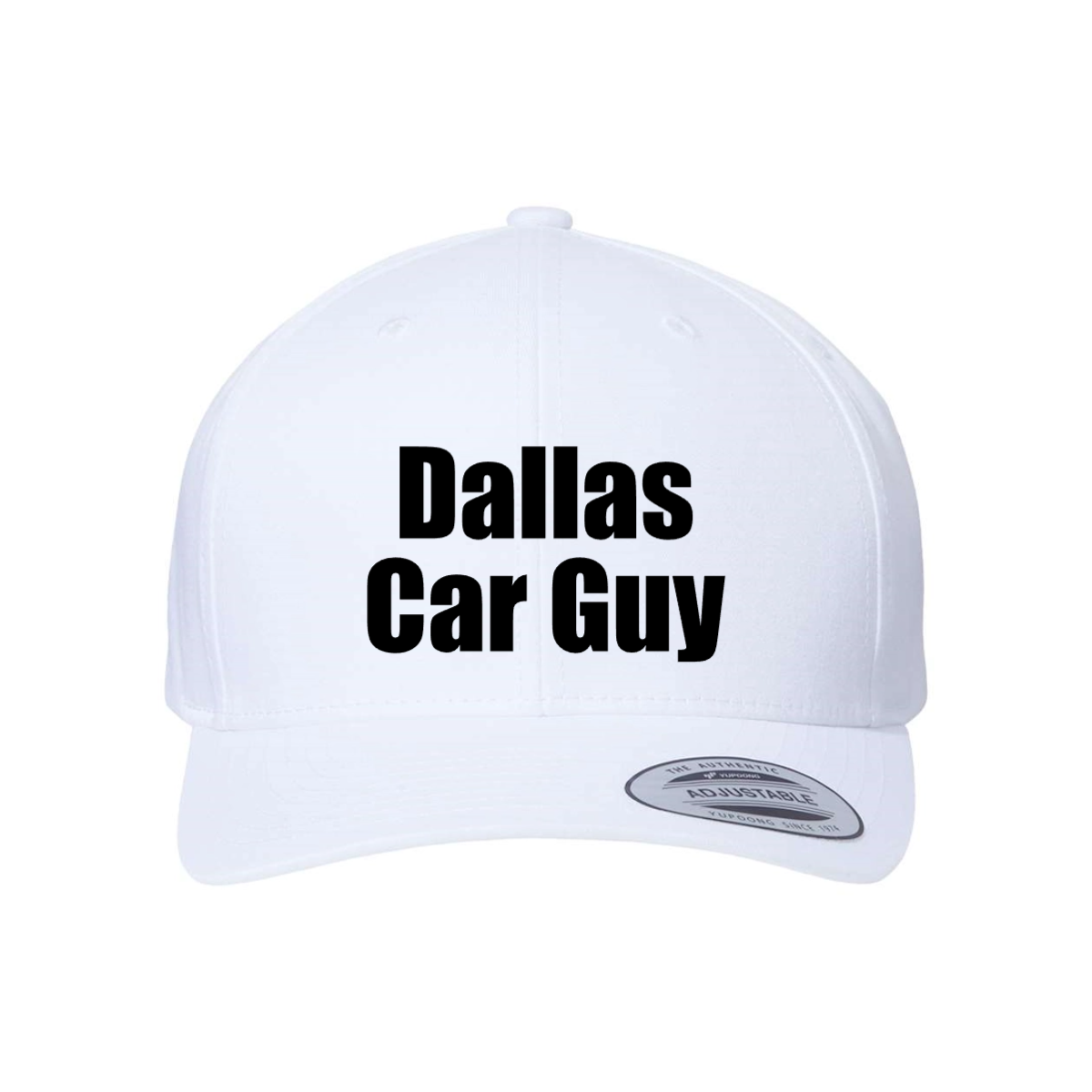 Custom Dallas Car Guy snapback hat