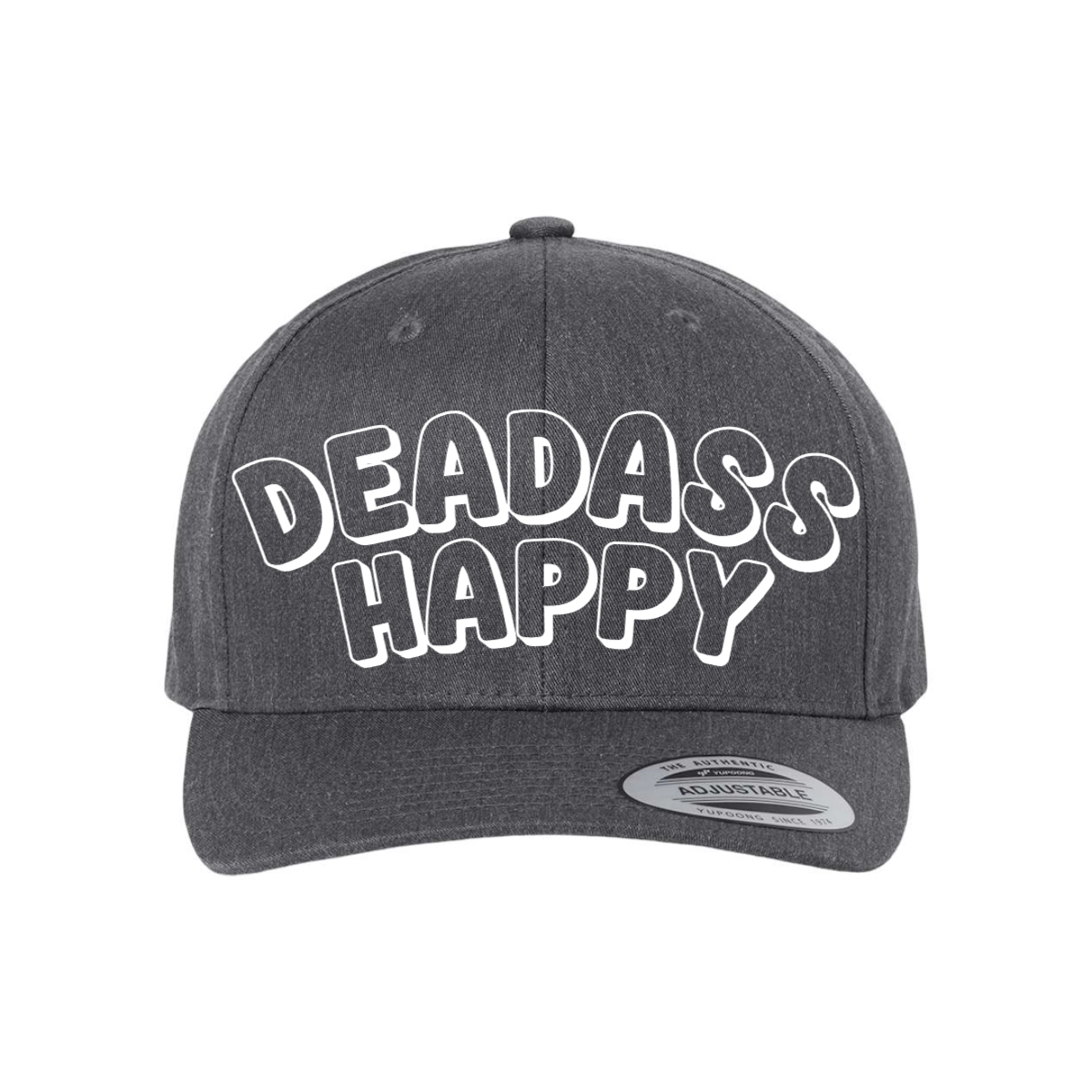 Custom Deadass Happy Snapback Hat