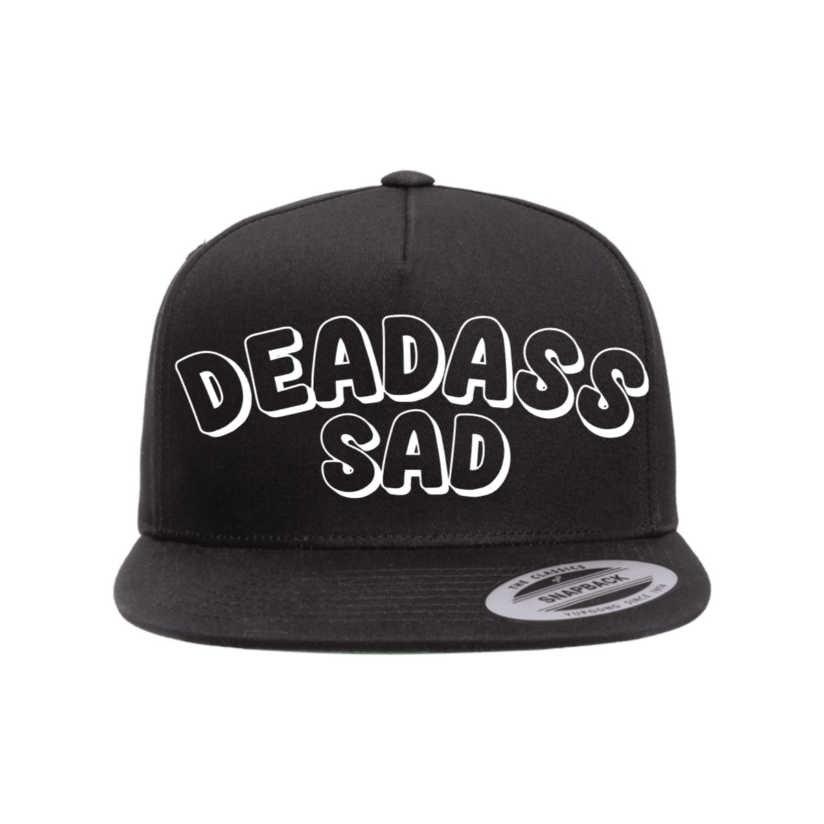 Custom Deadass Sad Snapback Hat