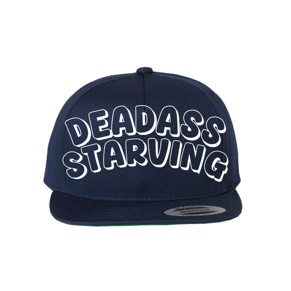 Custom Deadass Starving Snapback Hat