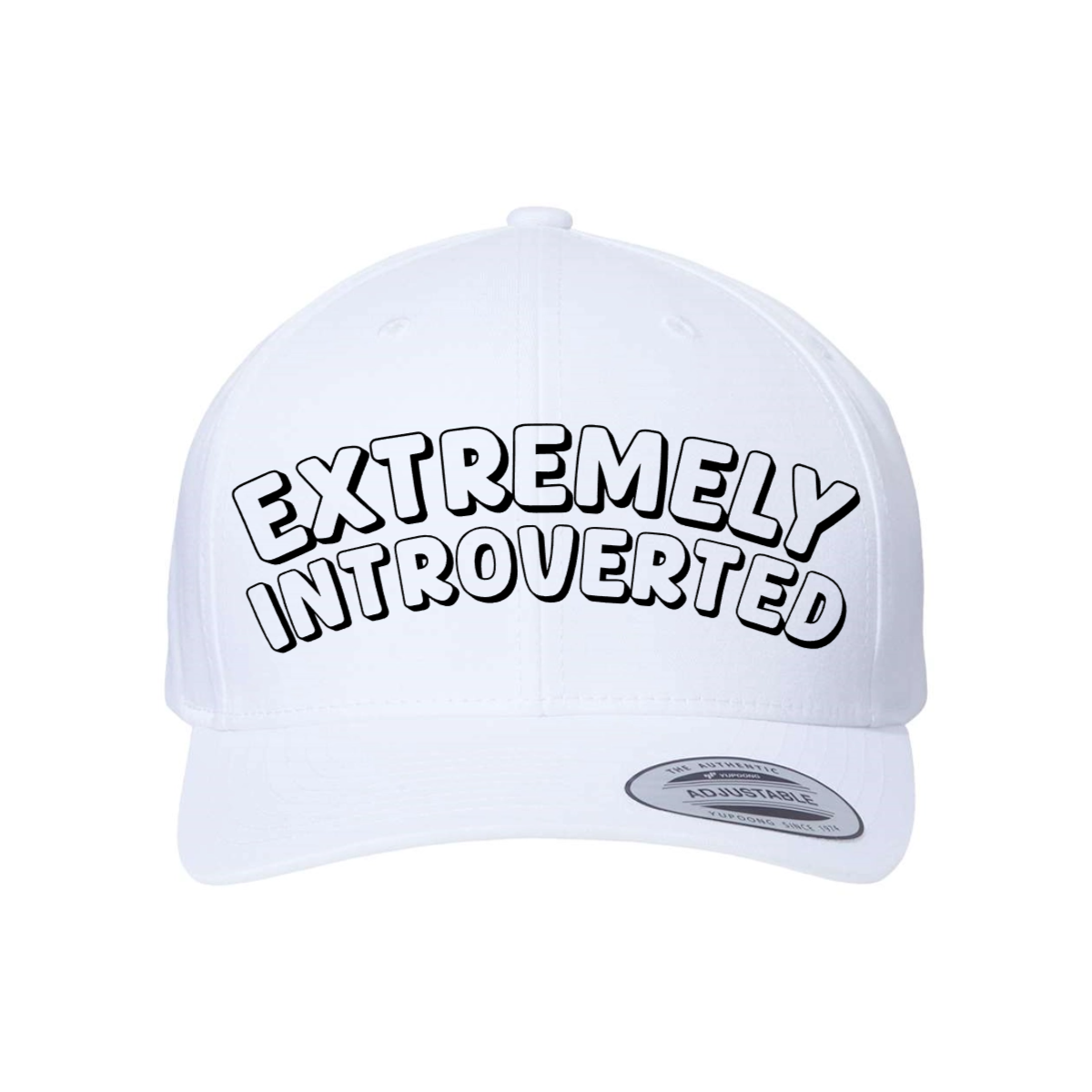 Custom Extremely Introverted Snapback Hat