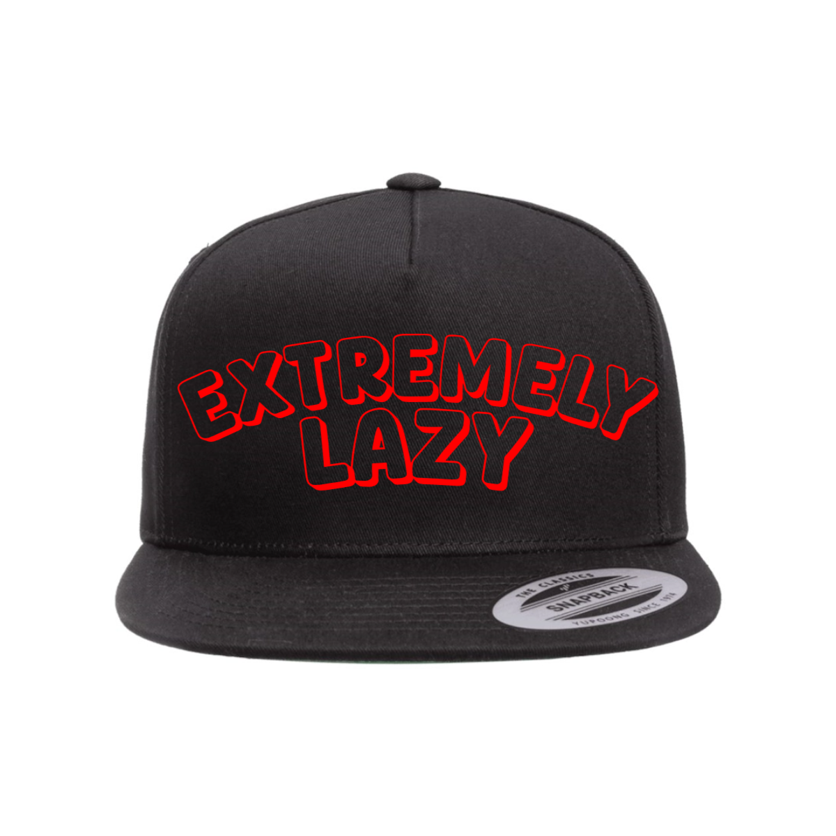 Custom Extremely Lazy Snapback Hat