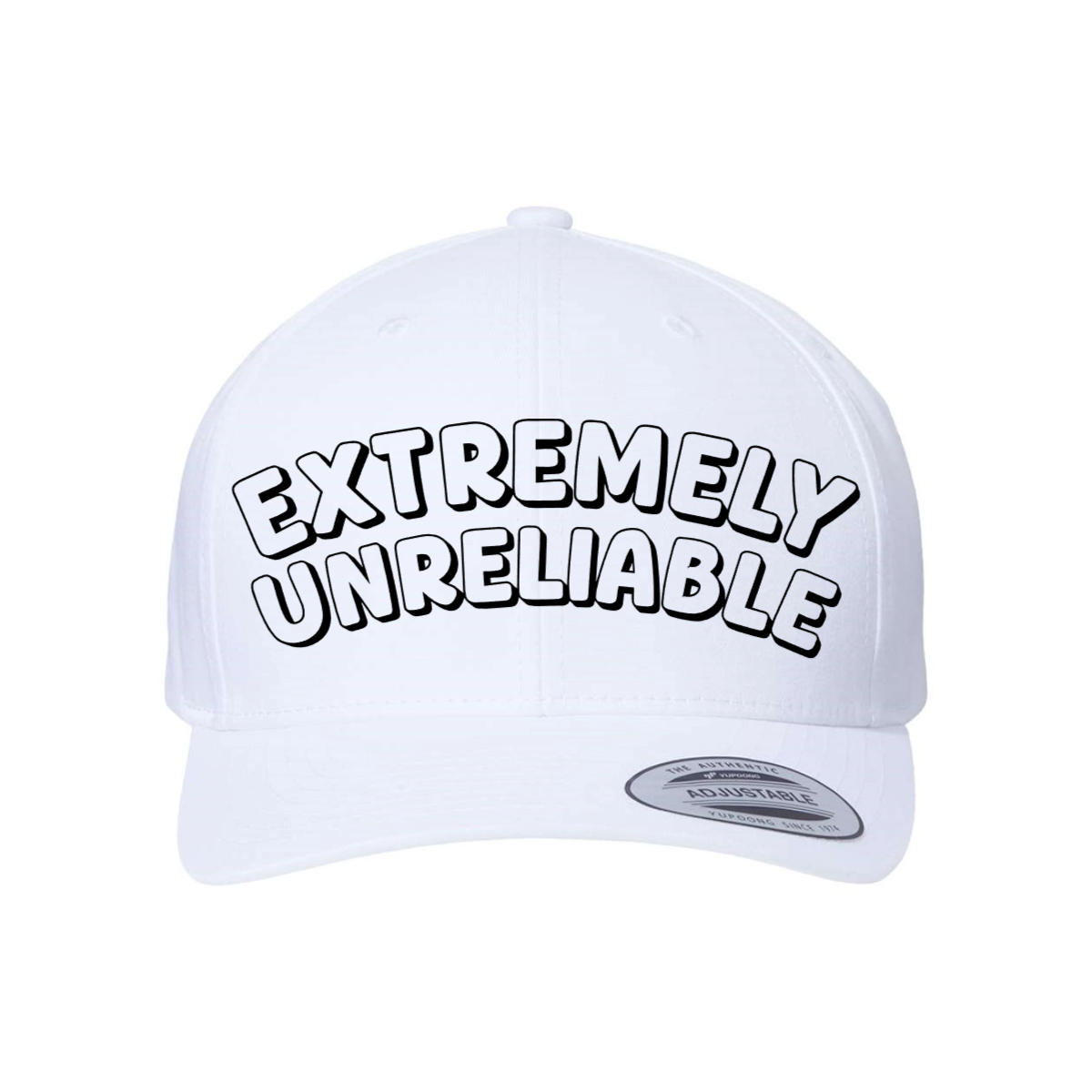 Custom Extremely Unreliable Snapback Hat