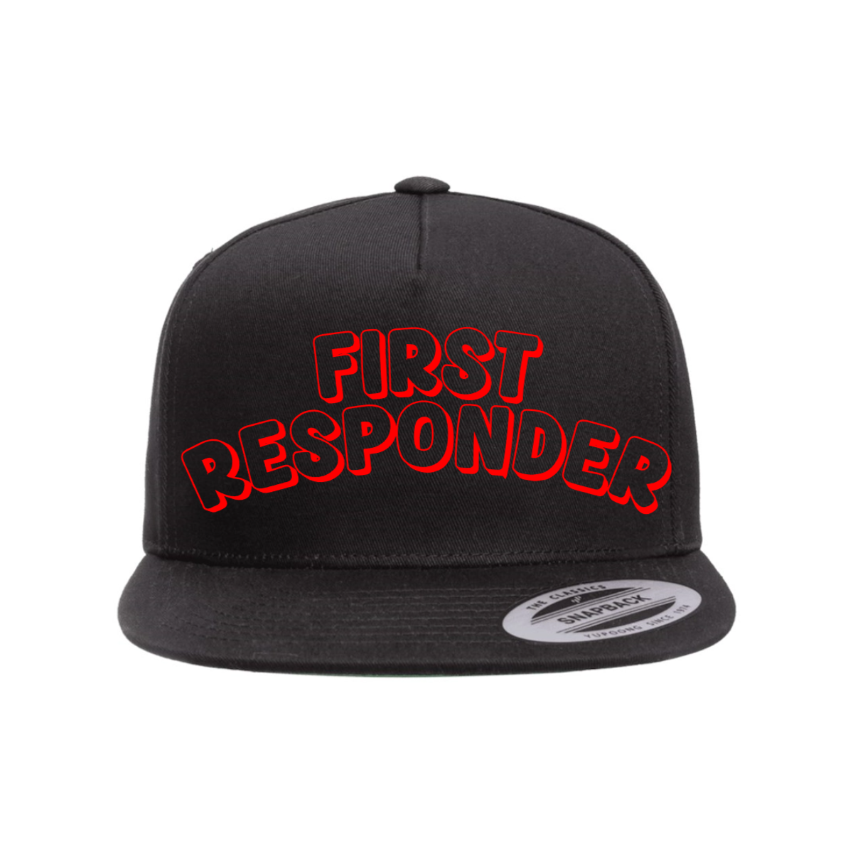 Custom First Responder Snapback Hat