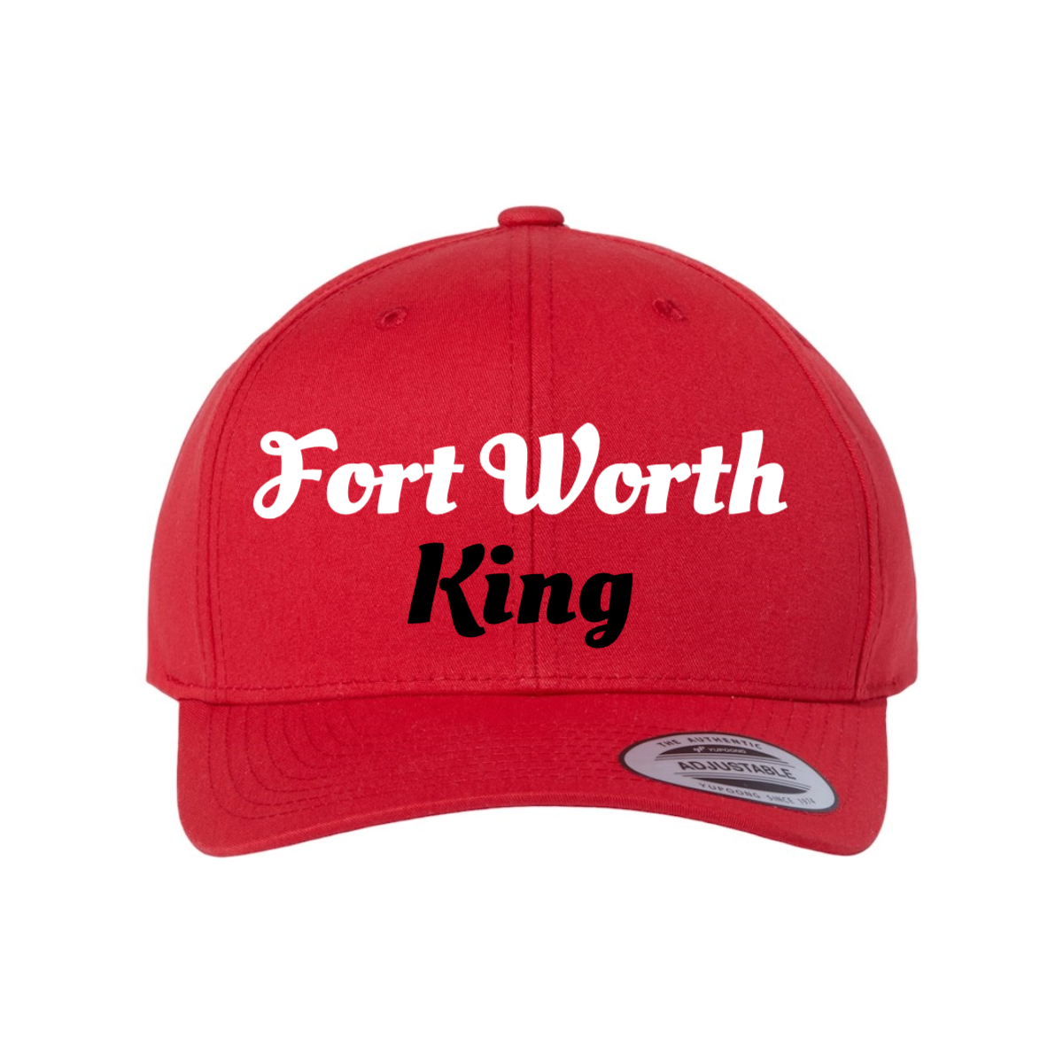 Custom Fort Worth King snapback hat