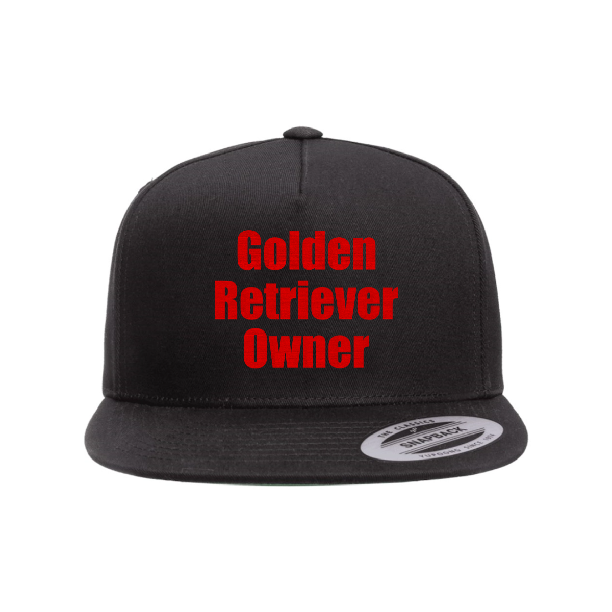 Custom Golden Retriever Owner Snapback Hat