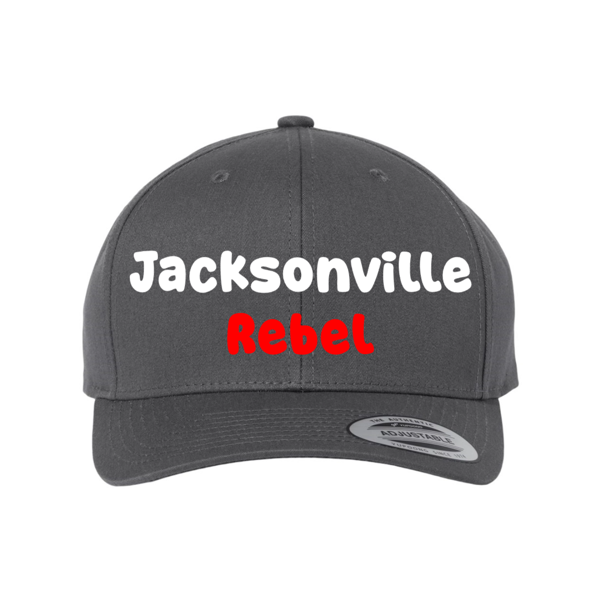 Custom Jacksonville Rebel snapback hat