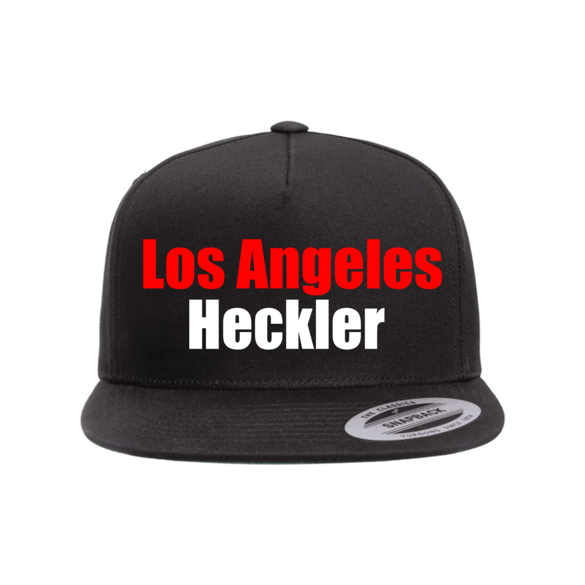 Custom Los Angeles Heckler snapback hat