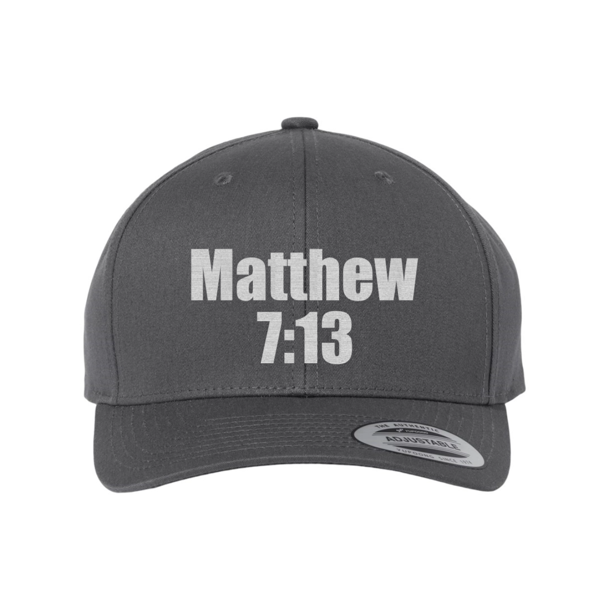 Custom Matthew 7:13 Snapback Hat