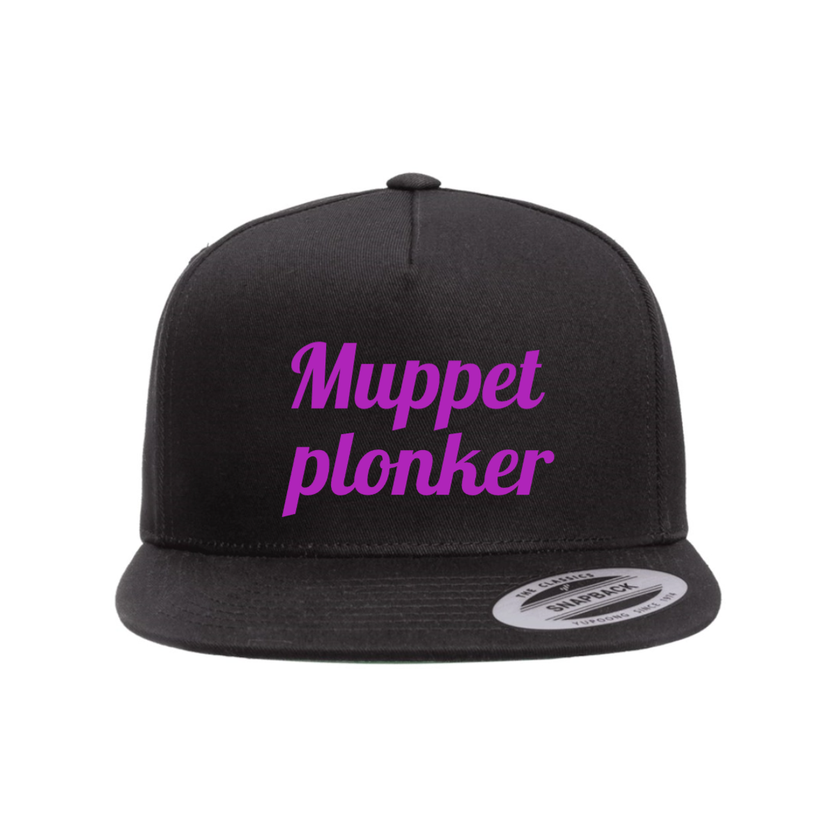 Custom Muppet Plonker Snapback Hat