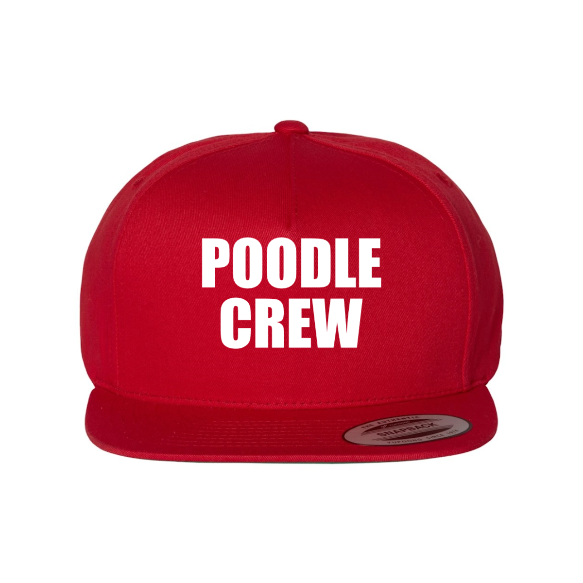Custom Poodle Crew Snapback Hat