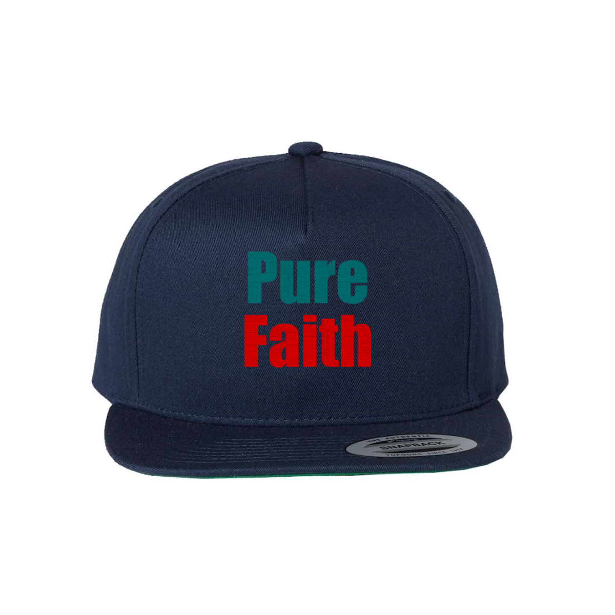 Custom Pure Faith Snapback Hat