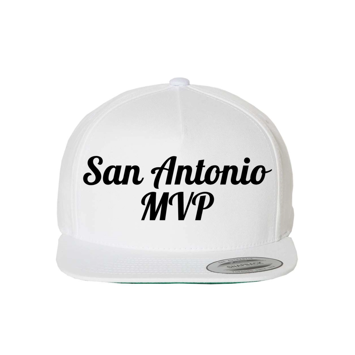 Custom San Antonio MVP snapback hat