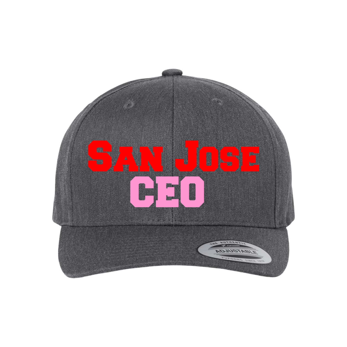 Custom San Jose CEO snapback hat