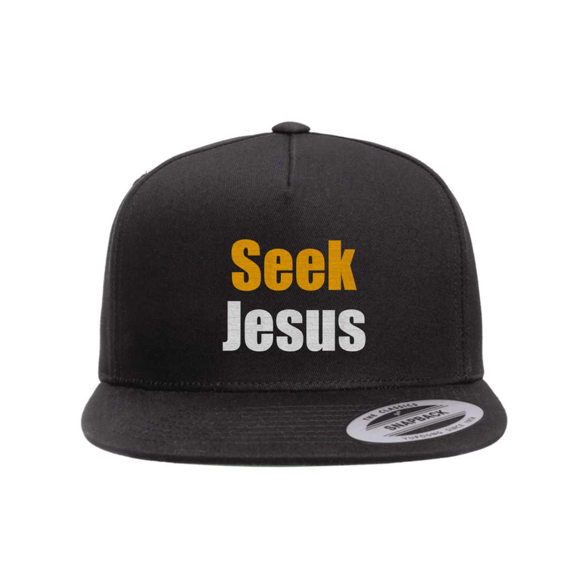 Custom Seek Jesus Snapback Hat
