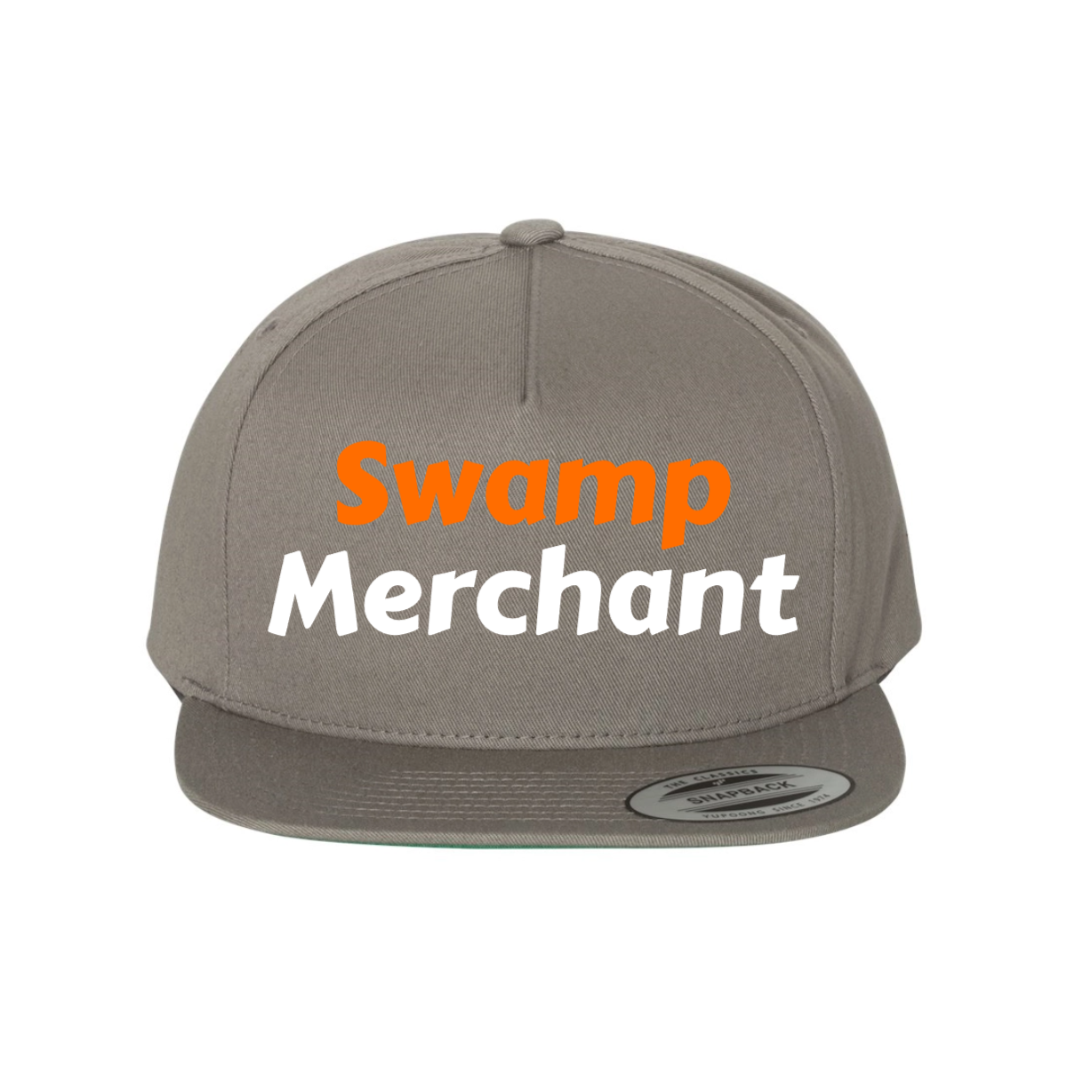 Custom Swamp Merchant Snapback Hat