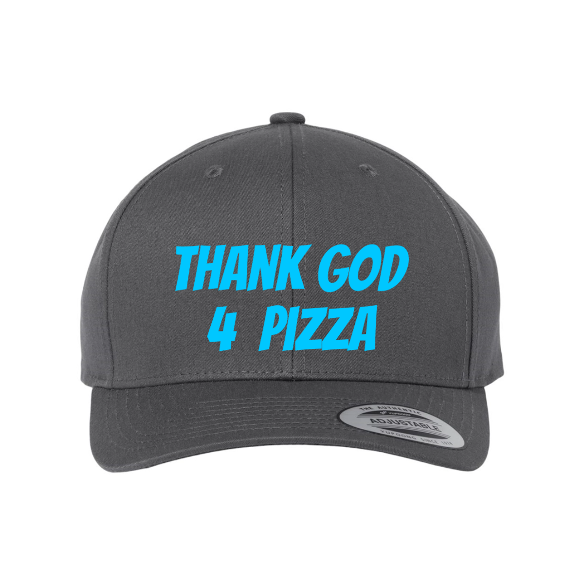 Custom Thank God for Pizza Snapback Hat
