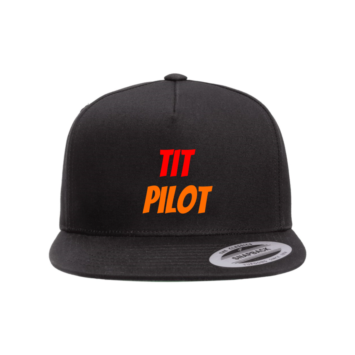 Custom Tit Pilot Snapback Hat