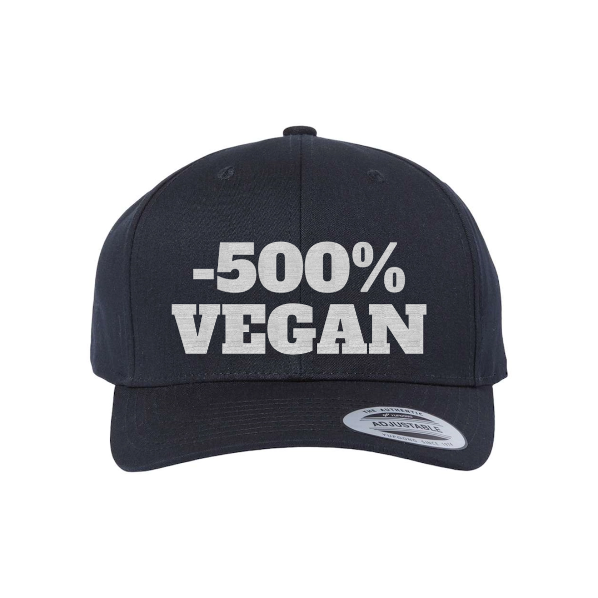 Custom -500% Vegan Snapback Hat